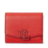 Малък дамски портфейл LAUREN RALPH LAUREN 432966782007 Червен цвят на ниска цена