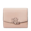 Малък дамски портфейл LAUREN RALPH LAUREN Cameryn 432966782004 Розов цвят на ниска цена