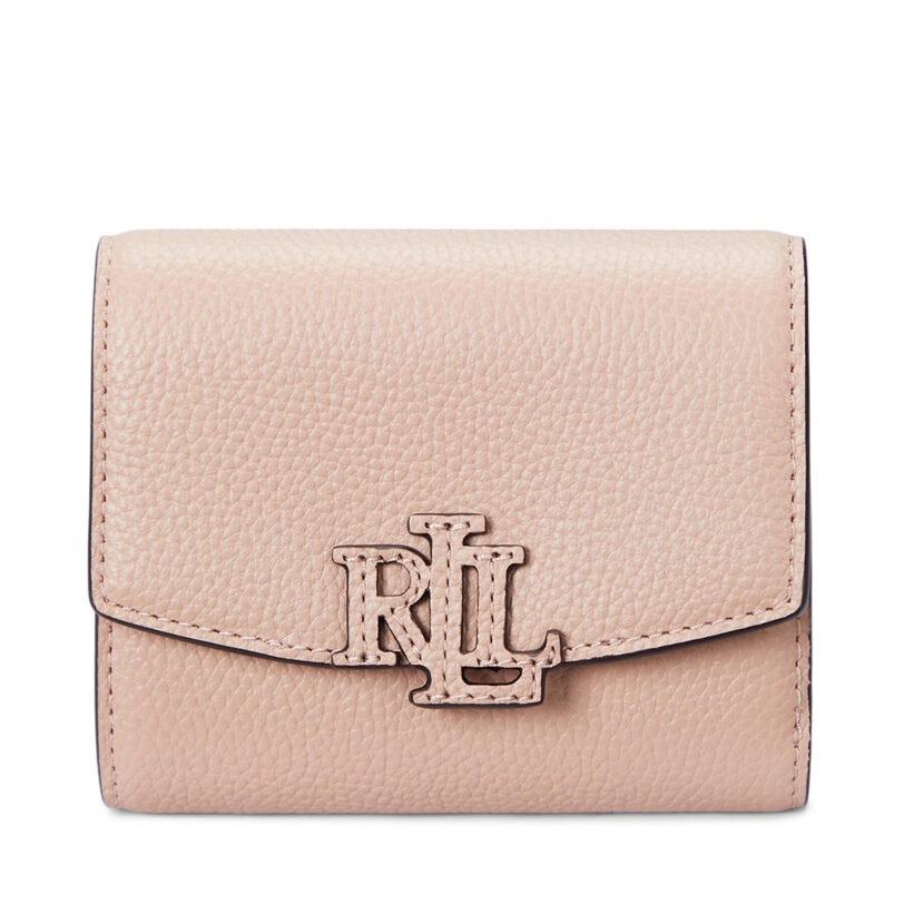 Малък дамски портфейл LAUREN RALPH LAUREN Cameryn 432966782004 Розов цвят на ниска цена