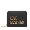 Малък дамски портфейл LOVE MOSCHINO JC5613PP1NKD0000 Черен цвят на ниска цена
