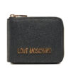 Малък дамски портфейл LOVE MOSCHINO JC5639PP1MLD0000 Черен цвят на ниска цена