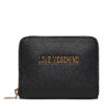 Малък дамски портфейл LOVE MOSCHINO JC5702PP1MLD0000 Черен цвят на ниска цена