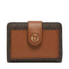 Малък дамски портфейл MICHAEL Michael Kors 32R4G0KF5B Кафяв цвят на ниска цена