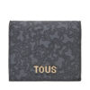 Малък дамски портфейл TOUS Kaos Mini Lines 2002183648 Сив цвят на ниска цена