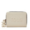 Малък дамски портфейл TOUS La Rue New 2002001901 Бежов цвят на ниска цена