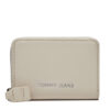 Малък дамски портфейл Tommy Jeans Tjw Ess Must Small Za AW0AW15833 Бежов цвят на ниска цена