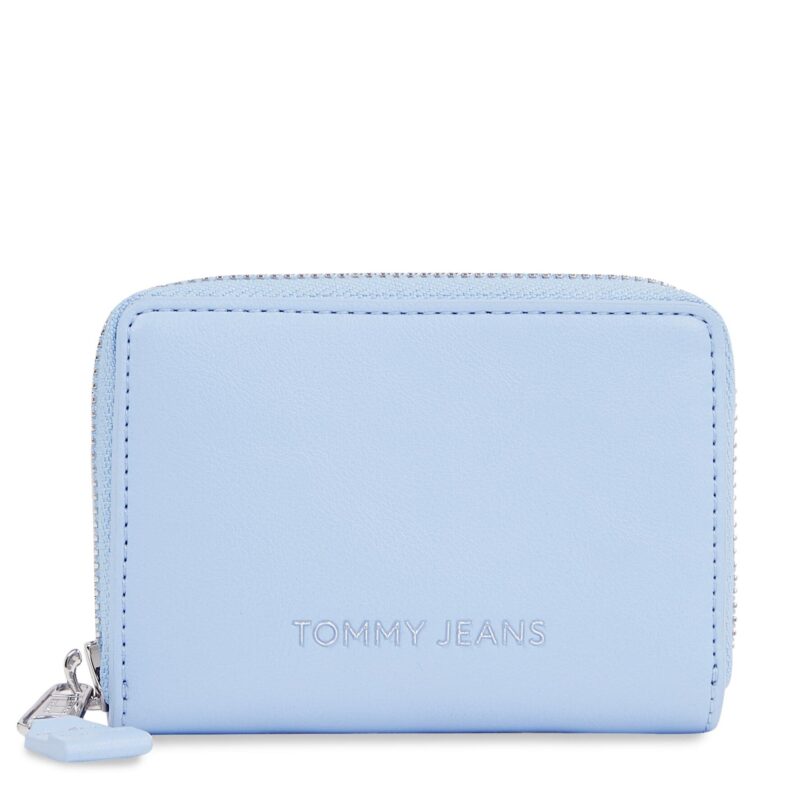 Малък дамски портфейл Tommy Jeans Tjw Ess Must Small Za AW0AW15833 Тъмносин цвят на ниска цена