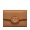 Малък дамски портфейл Tory Burch 165002 Кафяв цвят на ниска цена