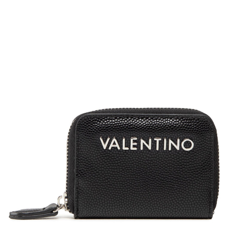 Малък дамски портфейл Valentino Divina VPS1R4139G Черен цвят на ниска цена