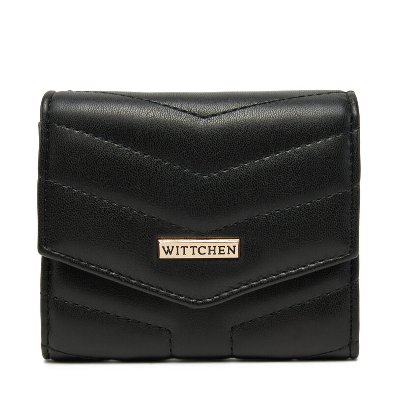 Малък дамски портфейл WITTCHEN 99-1Y-516-1 Черен цвят на ниска цена