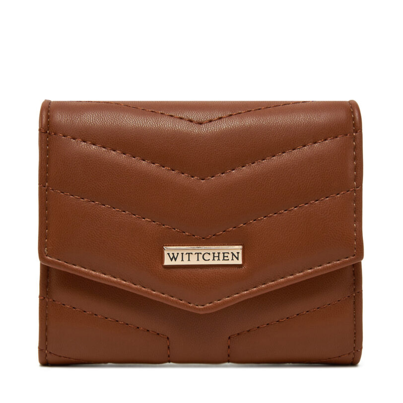 Малък дамски портфейл WITTCHEN 99-1Y-516-4 Кафяв цвят на ниска цена
