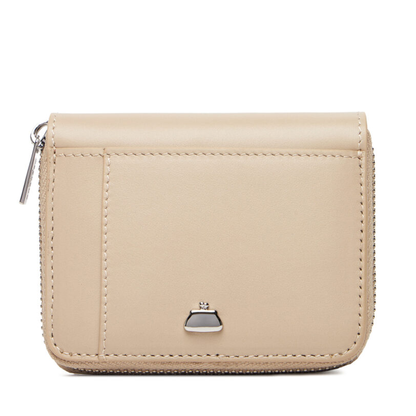 Малък дамски портфейл Weekend Max Mara Jerener 1 2525716034600 Бежов цвят на ниска цена