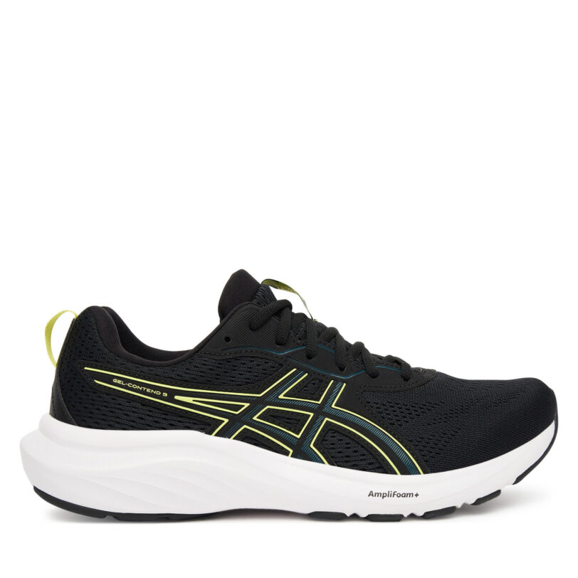 Маратонки за бягане Asics Gel-Contend 9 1011B881 Черен цвят на ниска цена