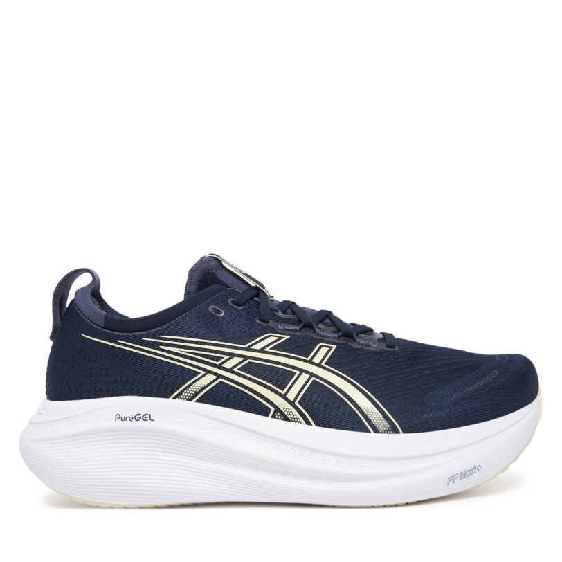 Маратонки за бягане Asics Gel-Nimbus 27 1011B958 Тъмносин цвят на ниска цена