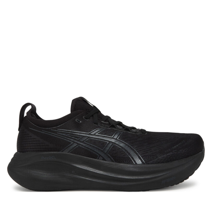 Маратонки за бягане Asics Gel-Nimbus 27 1011B958 Черен цвят на ниска цена