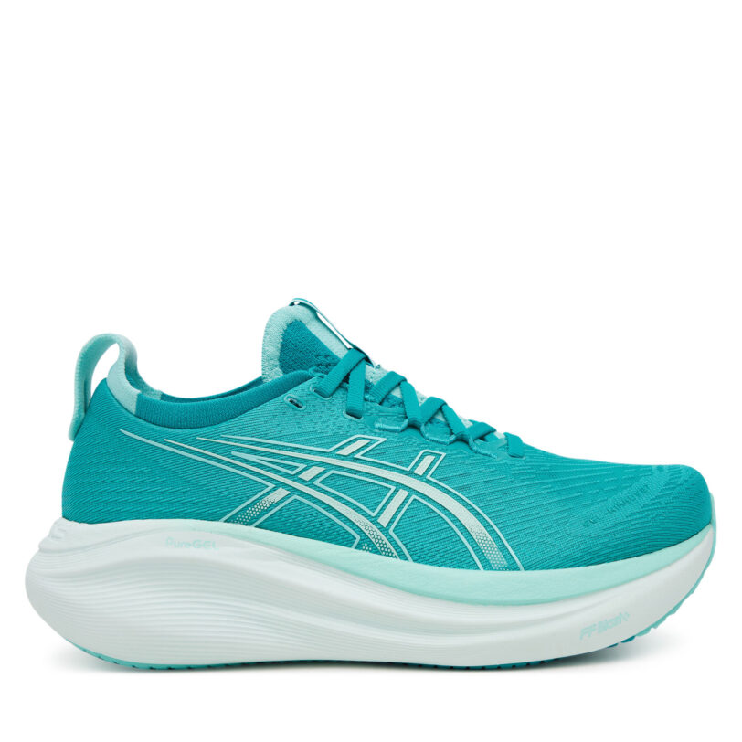 Маратонки за бягане Asics Gel-Nimbus 27 1012B753 Електриков цвят на ниска цена