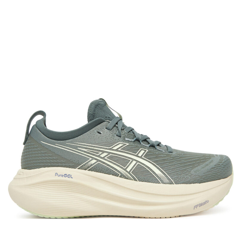 Маратонки за бягане Asics Gel-Nimbus 27 1012B753 Сив цвят на ниска цена