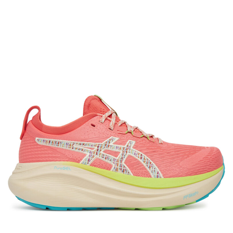 Маратонки за бягане Asics Gel-Nimbus 27 Tr 1012B808 Коралов цвят на ниска цена