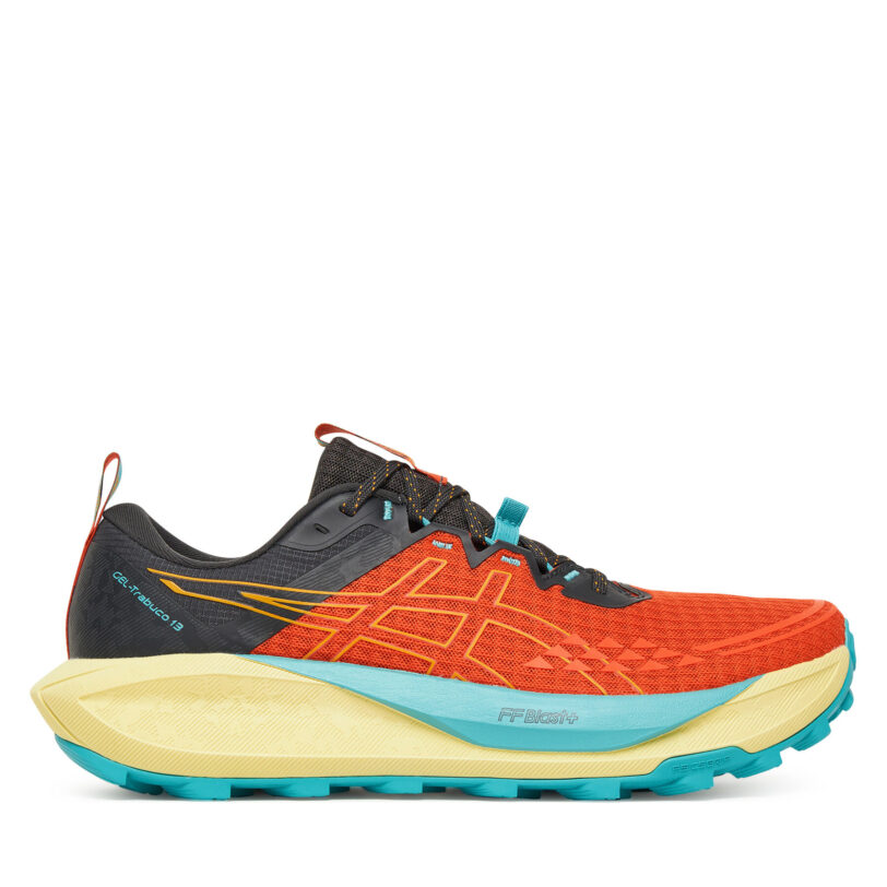Маратонки за бягане Asics Gel-Trabuco 13 1011B973 Оранжев цвят на ниска цена