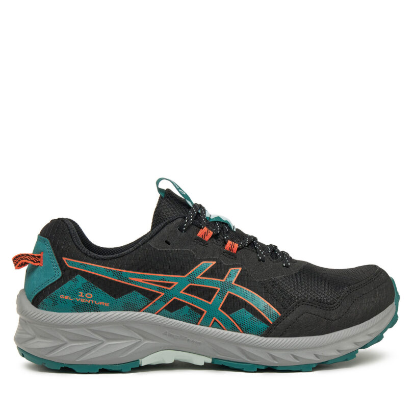 Маратонки за бягане Asics Gel-Venture 10 1011B967 Черен цвят на ниска цена