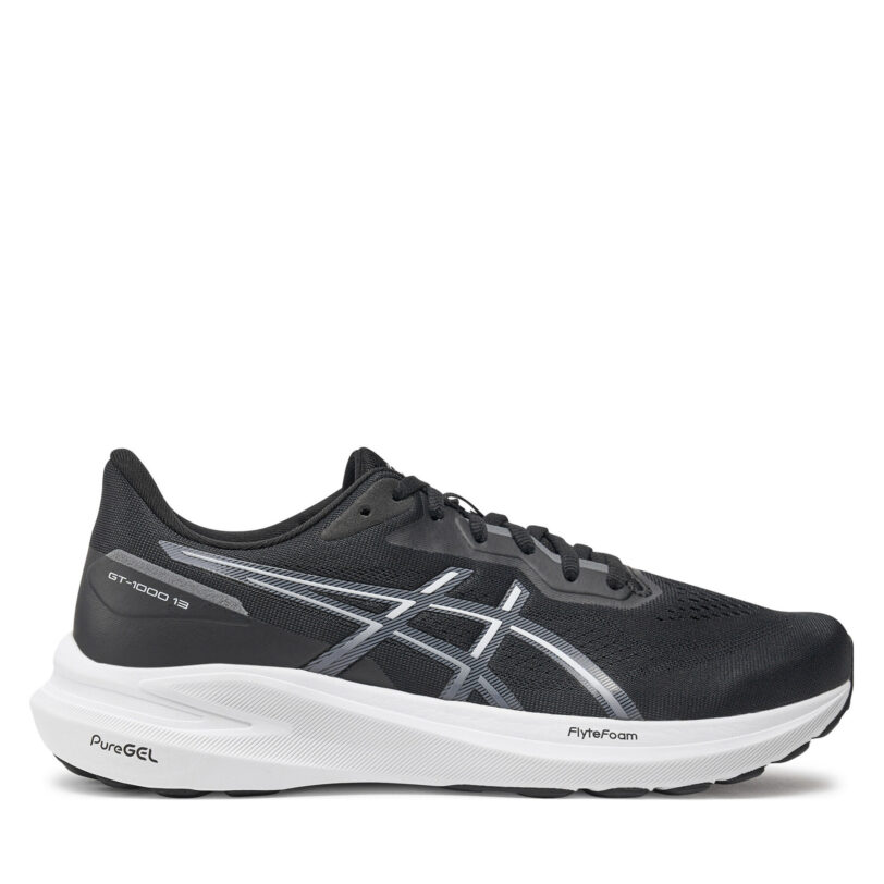 Маратонки за бягане Asics Gt-1000 13 1011B858 Черен цвят на ниска цена