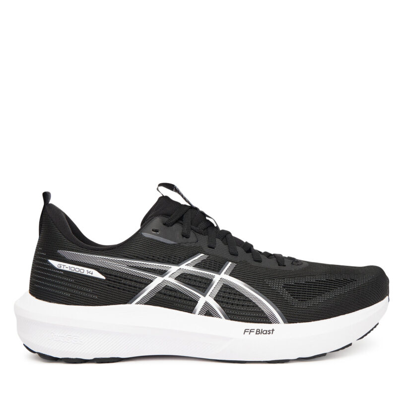 Маратонки за бягане Asics Gt-1000 14 1011C077 Черен цвят на ниска цена