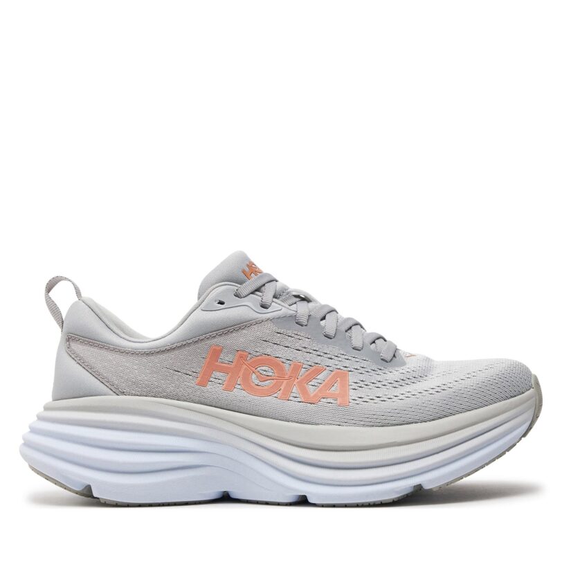 Маратонки за бягане Hoka Bondi 8 1127952 Сив цвят на ниска цена