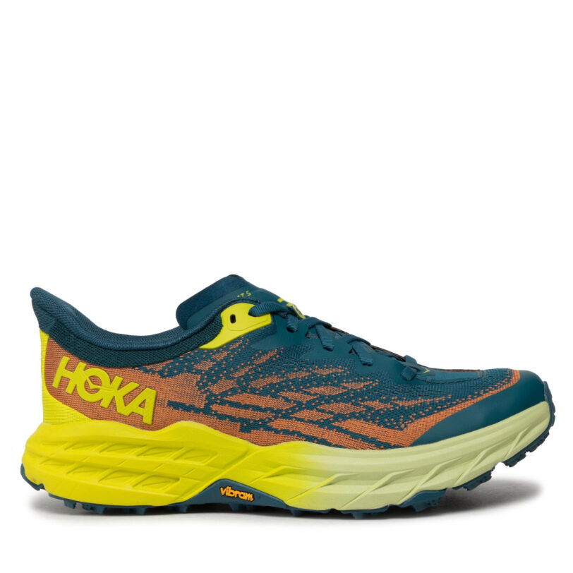 Маратонки за бягане Hoka M Speedgoat 5 1123157 Син цвят на ниска цена