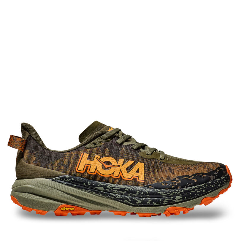 Маратонки за бягане Hoka Speedgoat 6 1147791 Зелен цвят на ниска цена