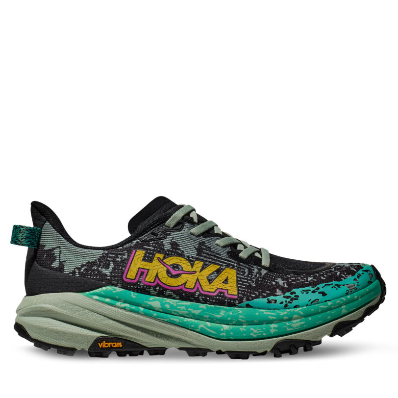 Маратонки за бягане Hoka Speedgoat 6 1147811 Черен цвят на ниска цена
