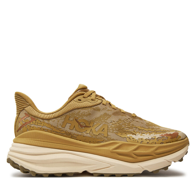 Маратонки за бягане Hoka Stinson 7 1141530 Бежов цвят на ниска цена