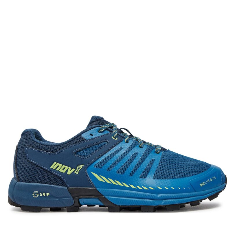 Маратонки за бягане Inov-8 Roclite G 275 V2 001097-BLNYLM-M-01 Син цвят на ниска цена