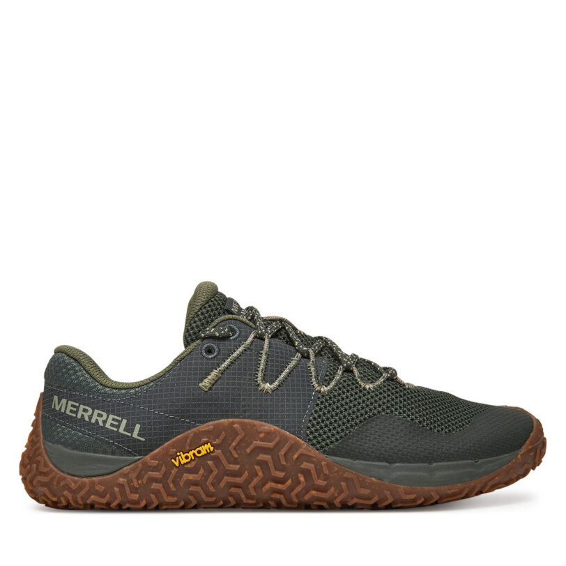 Маратонки за бягане Merrell Trail Glove 7 mesh Зелен цвят на ниска цена