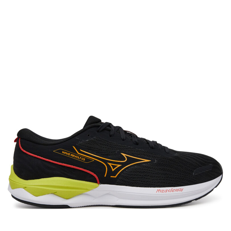 Маратонки за бягане Mizuno Wave Revolt 3 J1GC2481 Черен цвят на ниска цена