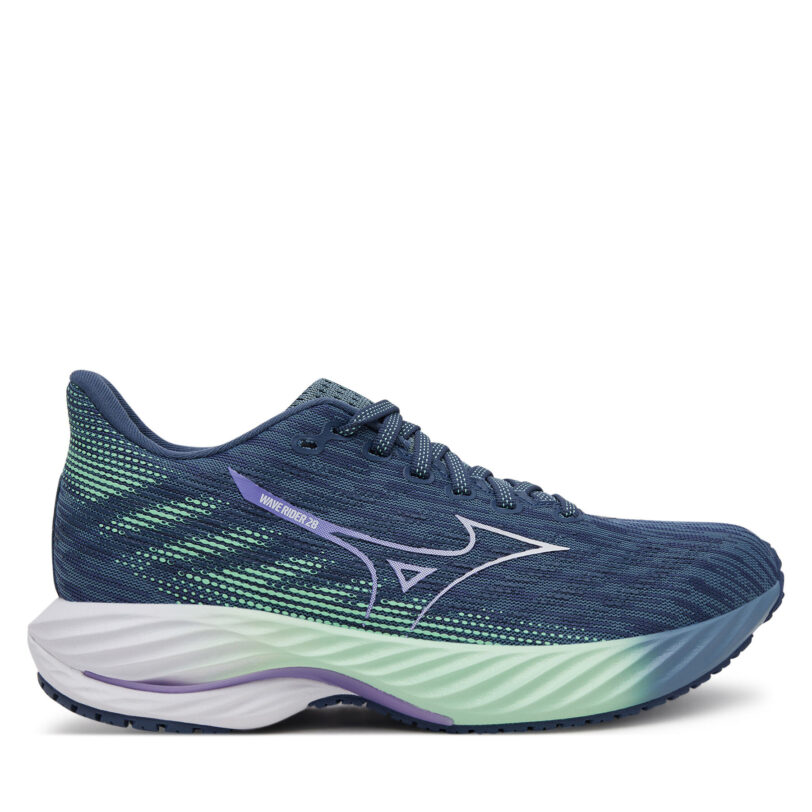 Маратонки за бягане Mizuno Wave Rider 28 J1GD2403 Сив цвят на ниска цена