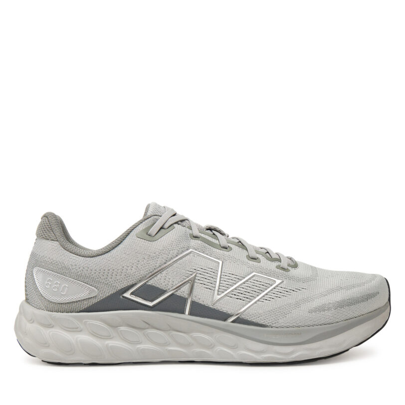 Маратонки за бягане New Balance 680 M680RG8 Сив цвят на ниска цена