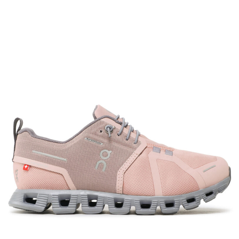 Маратонки за бягане On Cloud 5 Waterproof 5998527 Розов цвят на ниска цена
