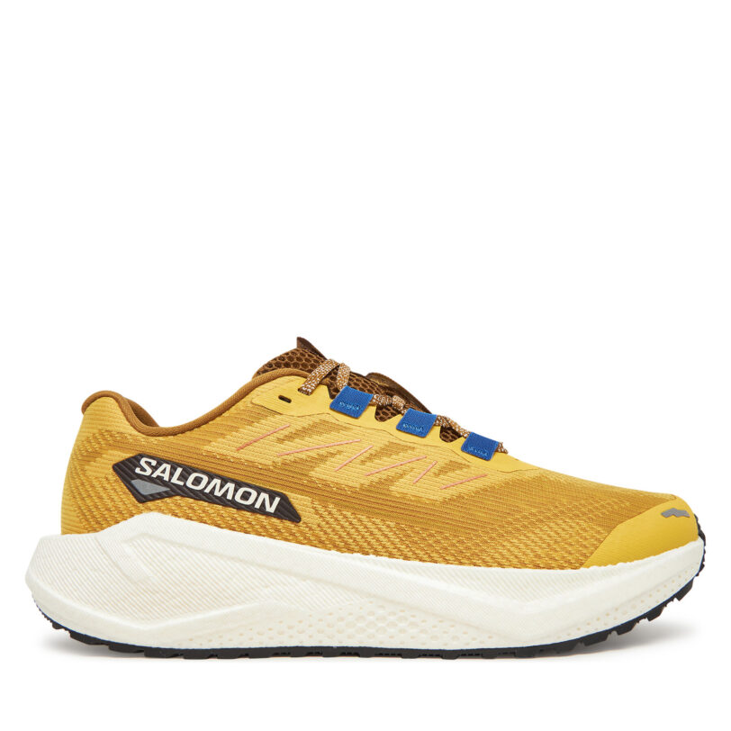 Маратонки за бягане Salomon Aero Blaze 3 Grvl L47974200 Жълт цвят на ниска цена