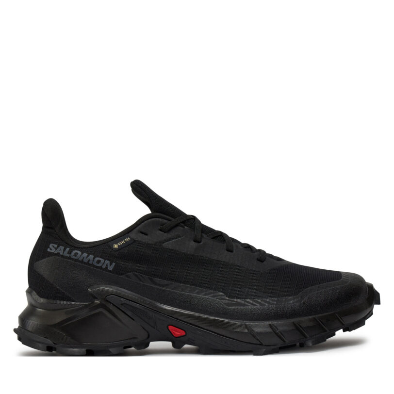 Маратонки за бягане Salomon Alphacross 5 Gore-Tex L47307500 Черен цвят на ниска цена