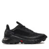 Маратонки за бягане Salomon Alphacross 5 Gore-Tex L47310900 Черен цвят на ниска цена