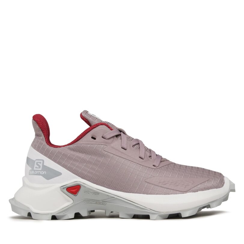 Маратонки за бягане Salomon Alphacross Blast J 471184 09 V0 Виолетов цвят на ниска цена