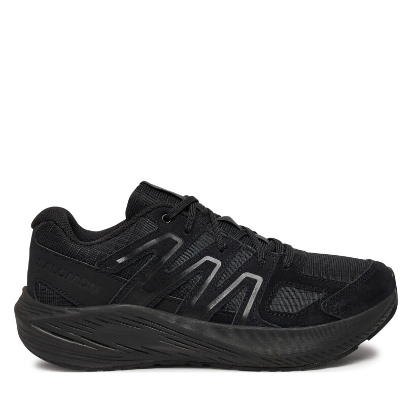 Маратонки за бягане Salomon Mission Evr Leather L47695900 Черен цвят на ниска цена