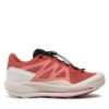 Маратонки за бягане Salomon Pulsar Trail L47385500 Червен цвят на ниска цена