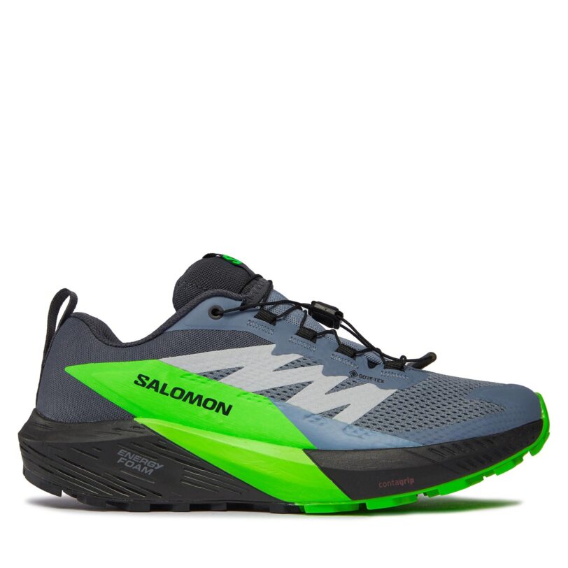 Маратонки за бягане Salomon Sense Ride 5 GORE-TEX L47312800 Син цвят на ниска цена
