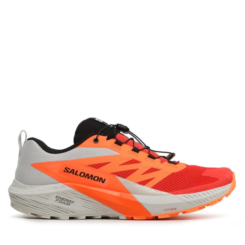 Маратонки за бягане Salomon Sense Ride 5 L47046200 Оранжев цвят на ниска цена