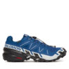 Маратонки за бягане Salomon Speedcross 6 Gore-Tex L47764900 Син цвят на ниска цена