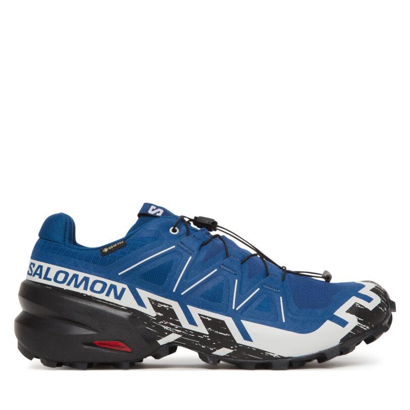 Маратонки за бягане Salomon Speedcross 6 Gore-Tex L47764900 Син цвят на ниска цена