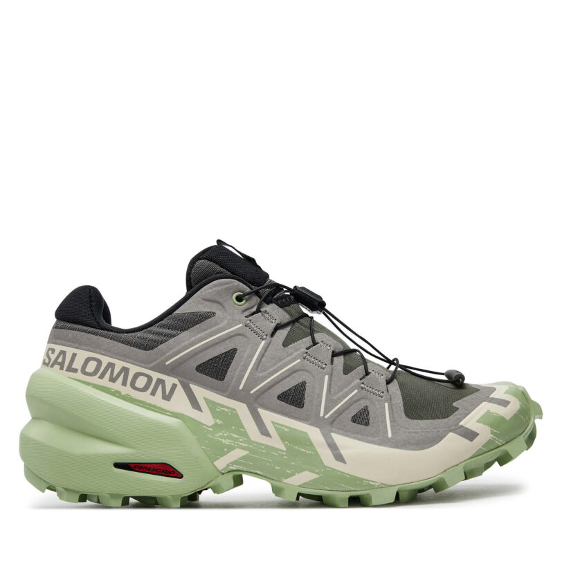 Маратонки за бягане Salomon Speedcross 6 L47582000 Сив цвят на ниска цена