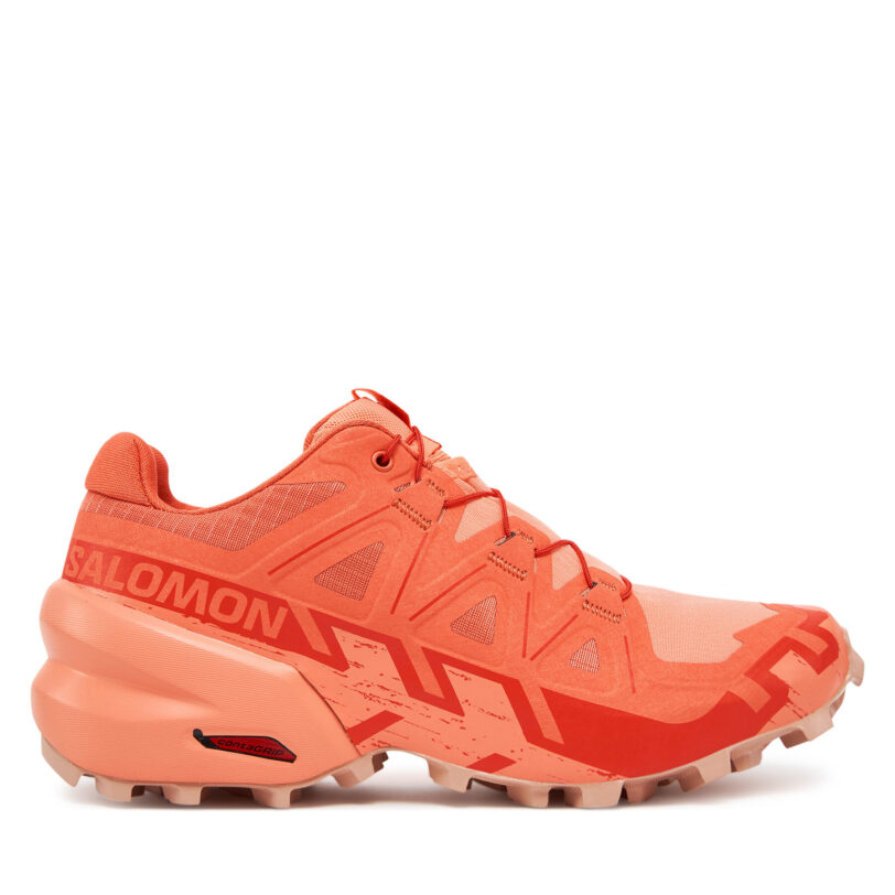 Маратонки за бягане Salomon Speedcross 6 L47766200 Оранжев цвят на ниска цена