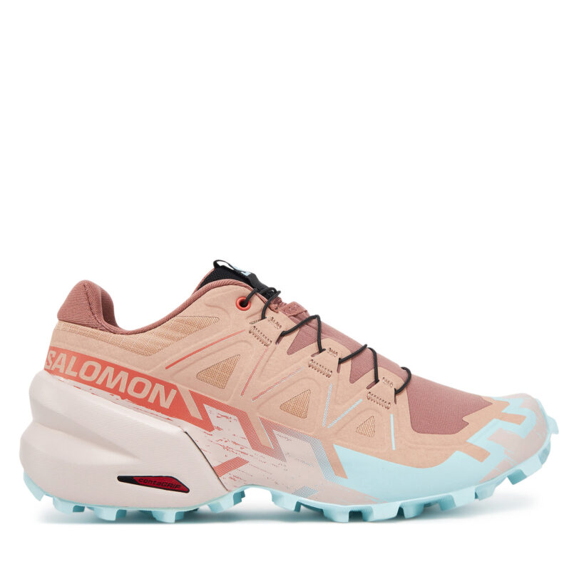 Маратонки за бягане Salomon Speedcross 6 L47766500 Розов цвят на ниска цена